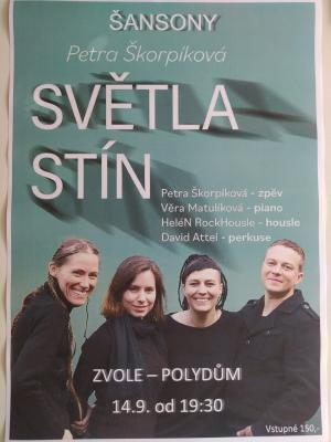 Patra Škorpíková  Světla Stín - šansony