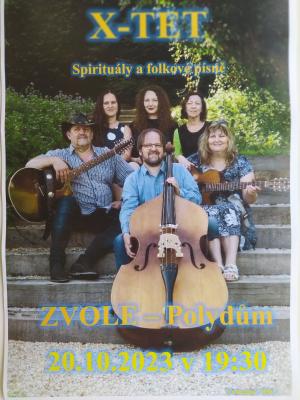 Spirituály v podání skupiny X-TET