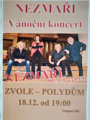 18.12. Vánoční koncert Nezmarů